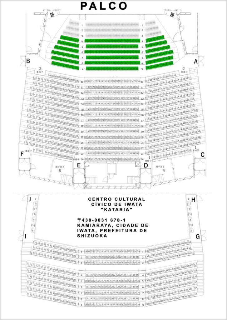 Mapa de Assentos